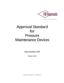 FM Approvals 1032:2019