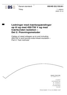 DANSK DS/HD 22.2 S3/A1