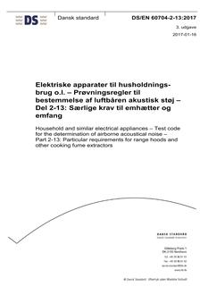 DANSK DS/EN 60704-2-13