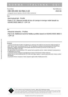 CEI EN IEC 61784-2-19