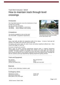 NR TWI 3G019 ISSUE 1