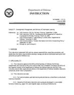 DOD DODI-1322.26