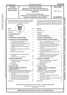 VDI VDI 3785 BLATT 1