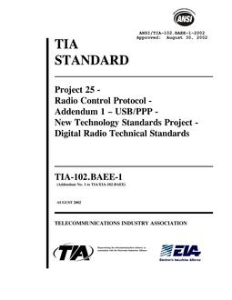 TIA ANSI/TIA-102.BAEE-1