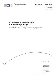 DANSK DS/EN ISO 15957