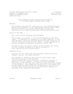 IETF RFC 8103
