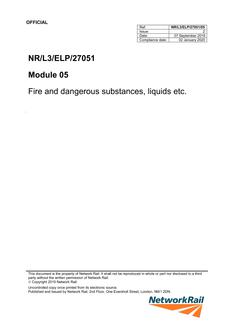 NR NR/L3/ELP/27051/05 ISSUE 2
