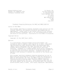 IETF RFC 4920