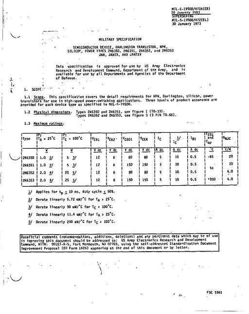 MIL MIL-S-19500/472A