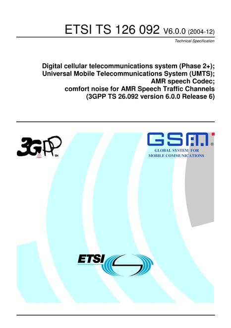 ETSI TS 126 092