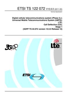 ETSI TS 122 072