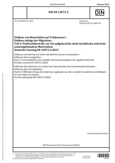 DIN EN 12873-2