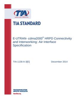TIA TIA-1138-A-3