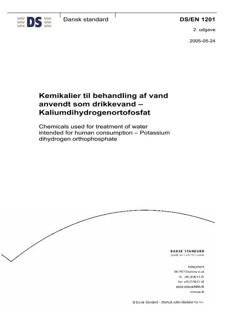 DANSK DS/EN 1201