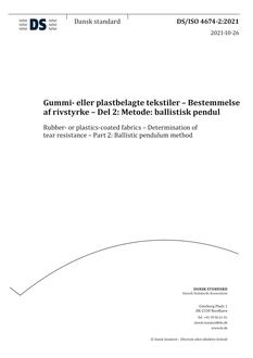 DANSK DS/ISO 4674-2