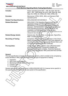 NR NR/L2/SIG/30014/D120/TS6-21 ISSUE 2