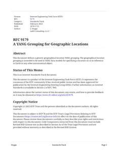 IETF RFC 9179