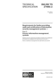 ISO/IEC TS 27006-2:2021