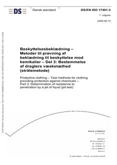 DANSK DS/EN ISO 17491-3