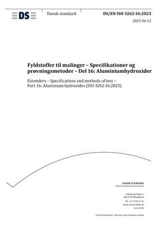 DANSK DS/EN ISO 3262-16