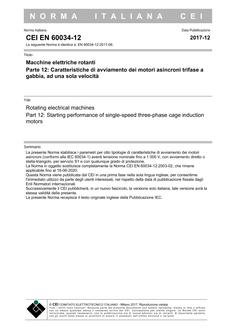 CEI EN 60034-12
