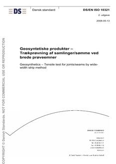 DANSK DS/EN ISO 10321