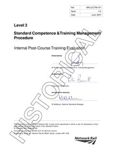 NR NR/L3/CTM/107 ISSUE 3