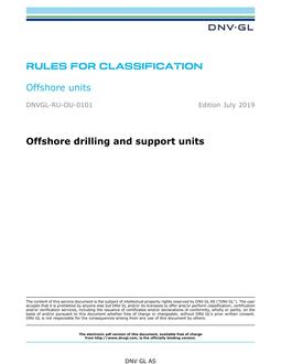 DNV DNVGL-RU-OU-0101