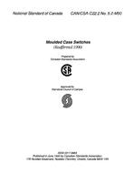 CAN/CSA C22.2 NO. 5.2-M90 (R2001)