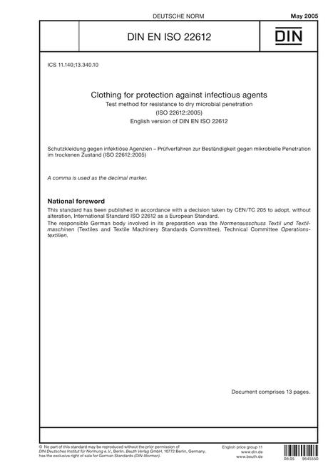 DIN EN ISO 22612