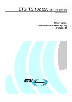ETSI TS 102 223