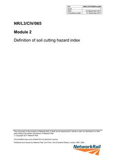 NR NR/L3/CIV/065/MOD02 ISSUE 1