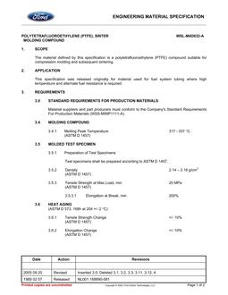 FORD WSL-M4D632-A