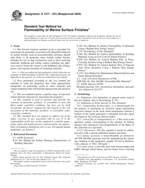 ASTM E1317-97a(2002)
