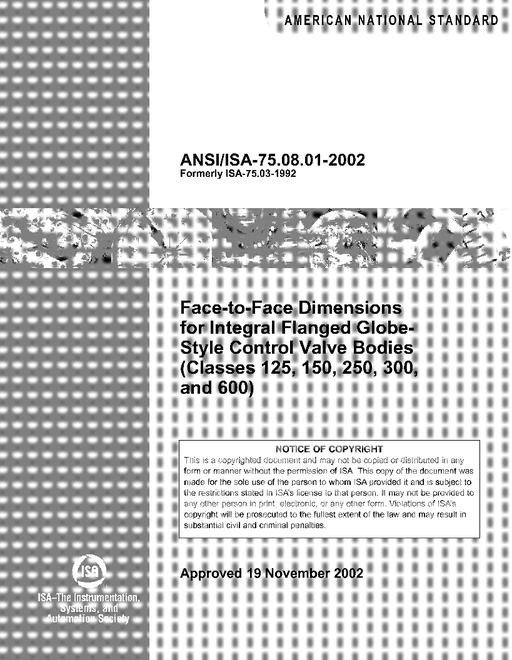 ISA 75.08.01