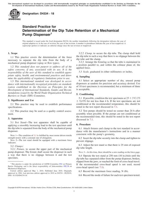 ASTM D4334-18
