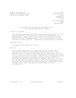 IETF RFC 4798