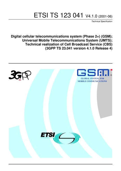 ETSI TS 123 041