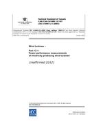 CAN/CSA C61400-12-1-07 (R2012)