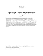 Designing Concrete Structures for Fire Safety