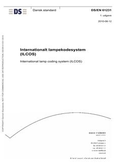 DANSK DS/EN 61231