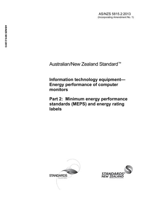 AS/NZS 5815.2:2013