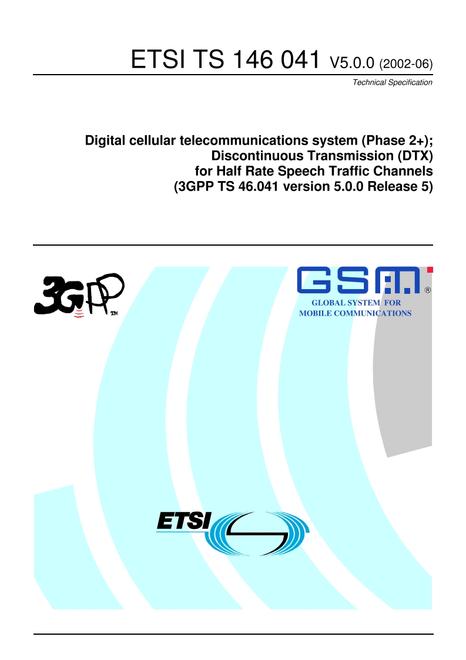 ETSI TS 146 041