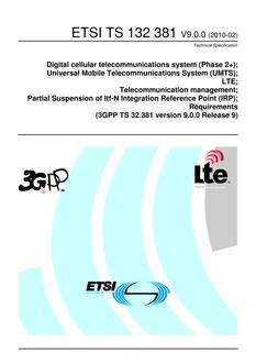 ETSI TS 132 381