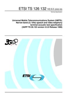 ETSI TS 126 132