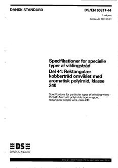 DANSK DS/EN 60317-44