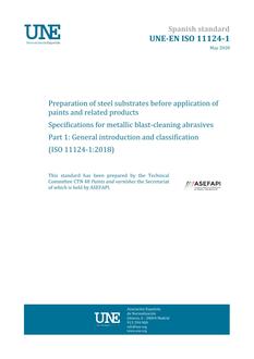 AENOR UNE-EN ISO 11124-1