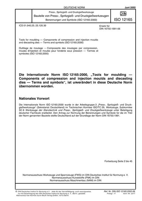 DIN ISO 12165