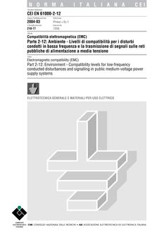 CEI EN 61000-2-12