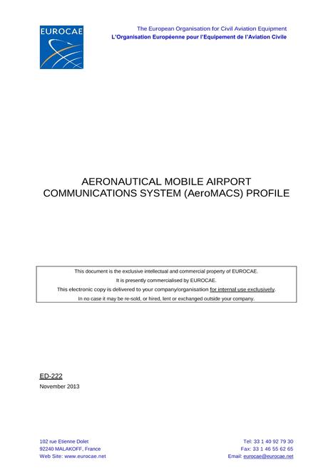 EUROCAE ED-222